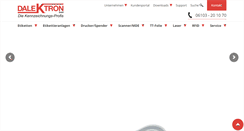 Desktop Screenshot of dalektron.de