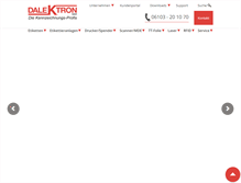 Tablet Screenshot of dalektron.de